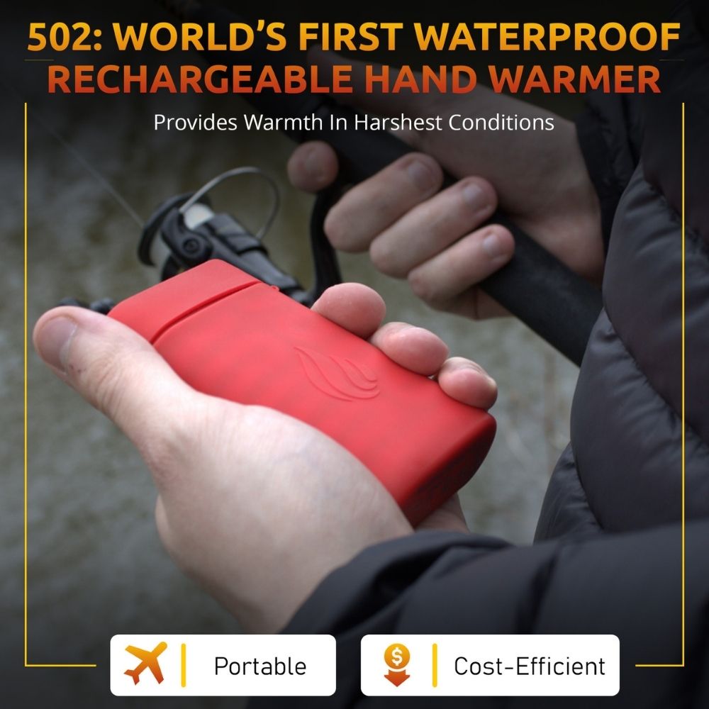 POWERPAW 502 — Waterproof Rechargeable Hand Warmer