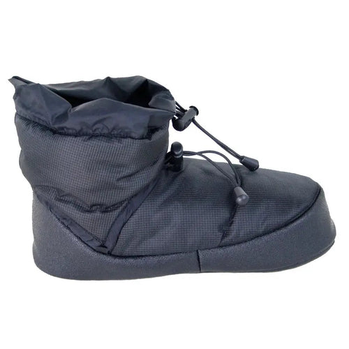 Polar Feet Camp Booties — Warm Indoor/Outdoor Slippers | Black