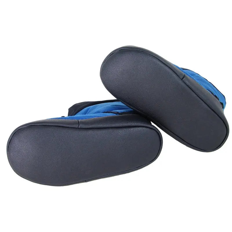 Polar Feet Camp Booties — Warm Indoor/Outdoor Slippers | Sky