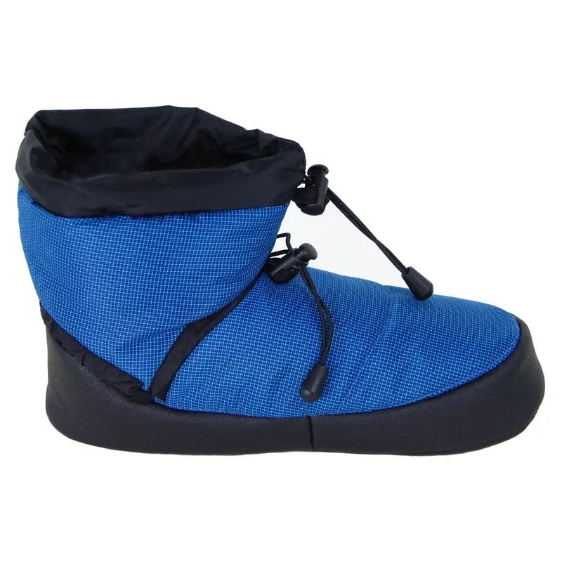 Polar Feet Camp Booties — Warm Indoor/Outdoor Slippers | Sky